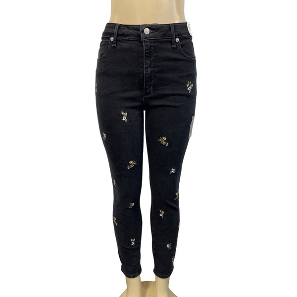 Abercrombie & Fitch Women's Black Skin Jeans Sz 29|8R