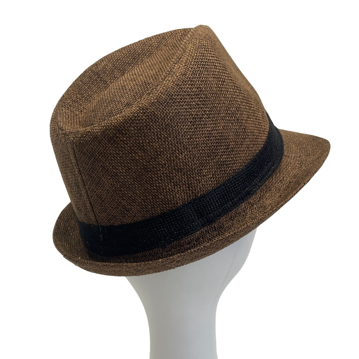 Andaz Men's Brown Pinch Top Fedora Hat NWT