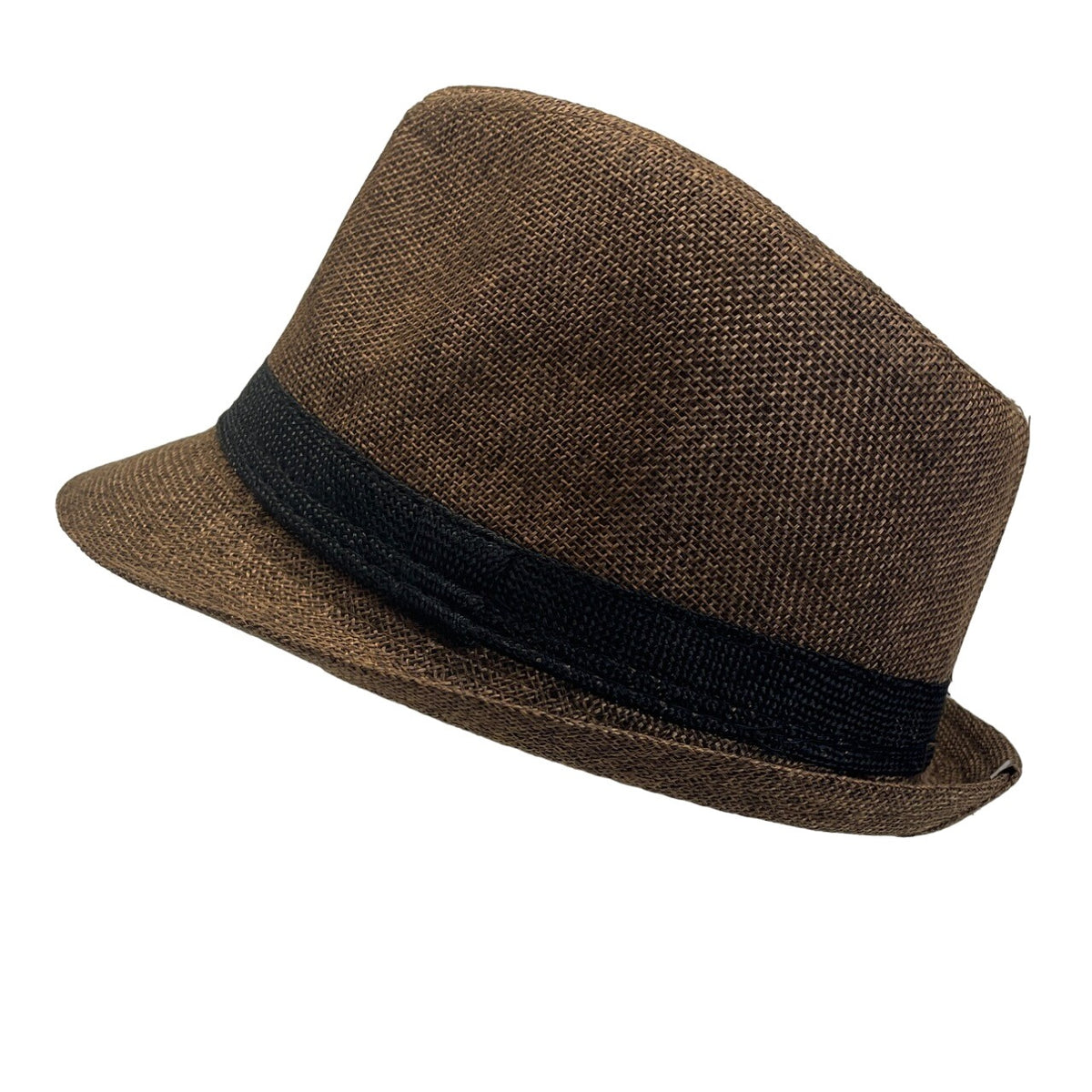 Andaz Men's Brown Pinch Top Fedora Hat NWT