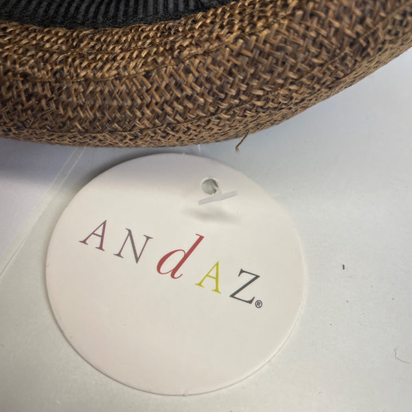 Andaz Men's Brown Pinch Top Fedora Hat NWT