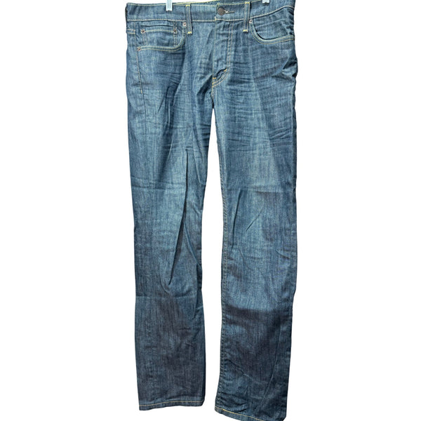 Levis Mens Dark Wash Denim Slim Fit Jeans 511 Style Stretch 32x30