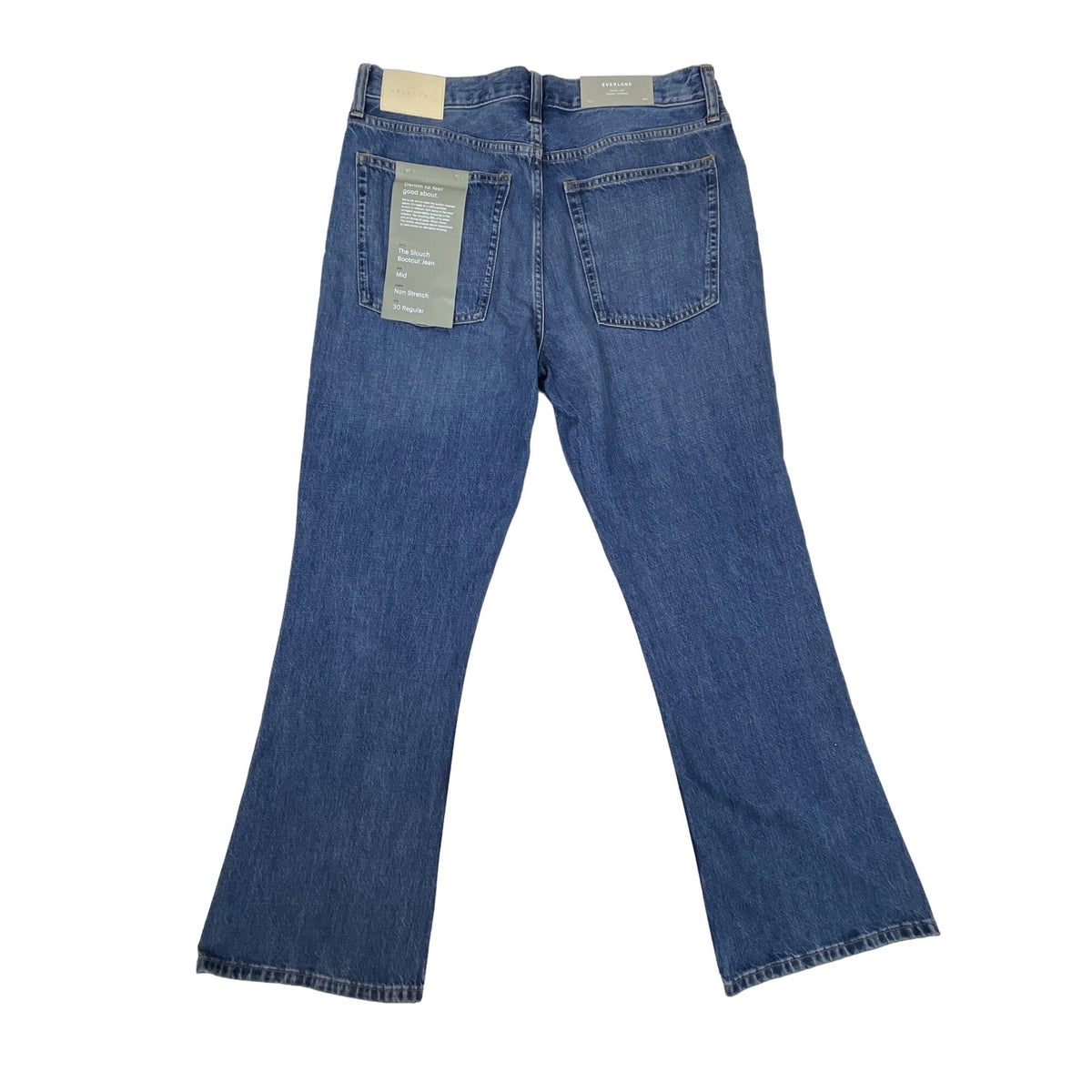 Everlane Men’s Mid Rise Slouch Bootcut Jean Regular Fit Sz 30- NWT