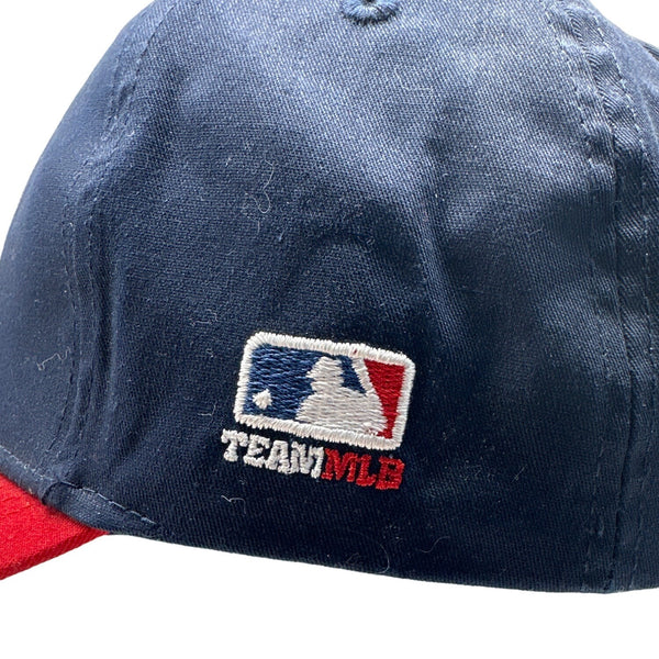 Oc Sports Washington Nationals Adjustable Baseball Hat for Men Navy Blue Red