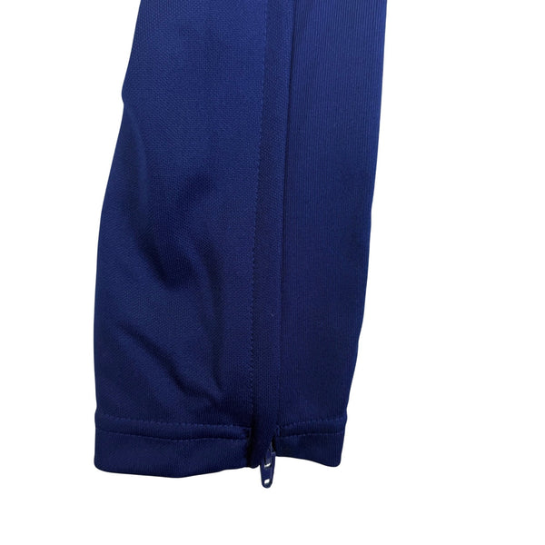 Adidas Mens Blue Polyester Aeroready Training Pants With Logo Size S - New