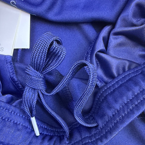 Adidas Mens Blue Polyester Aeroready Training Pants With Logo Size S - New