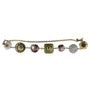 Chicos Womens Gold-Tone & Silver-Tone Mixed Metal Adjustable Belt