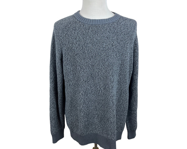 Lands’ End Men's Grey Crew Neck Relaxed Fit Sweatshirt Sz XXL