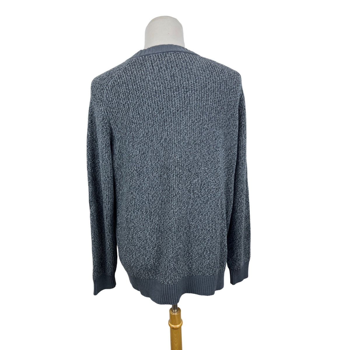 Lands’ End Men's Grey Crew Neck Relaxed Fit Sweatshirt Sz XXL