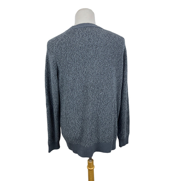 Lands’ End Men's Grey Crew Neck Relaxed Fit Sweatshirt Sz XXL