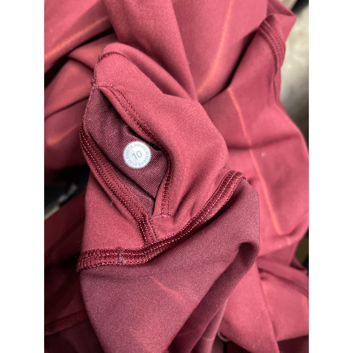 Lululemon Wunder Train Women's High Rise Tight 25" Leggings Fade Sun Red Merlot
