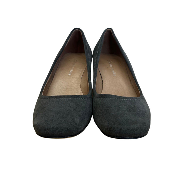 Donald J Pliner Women’s Charcoal Kid Suede Jevi Ks Pumps Size 6.5M