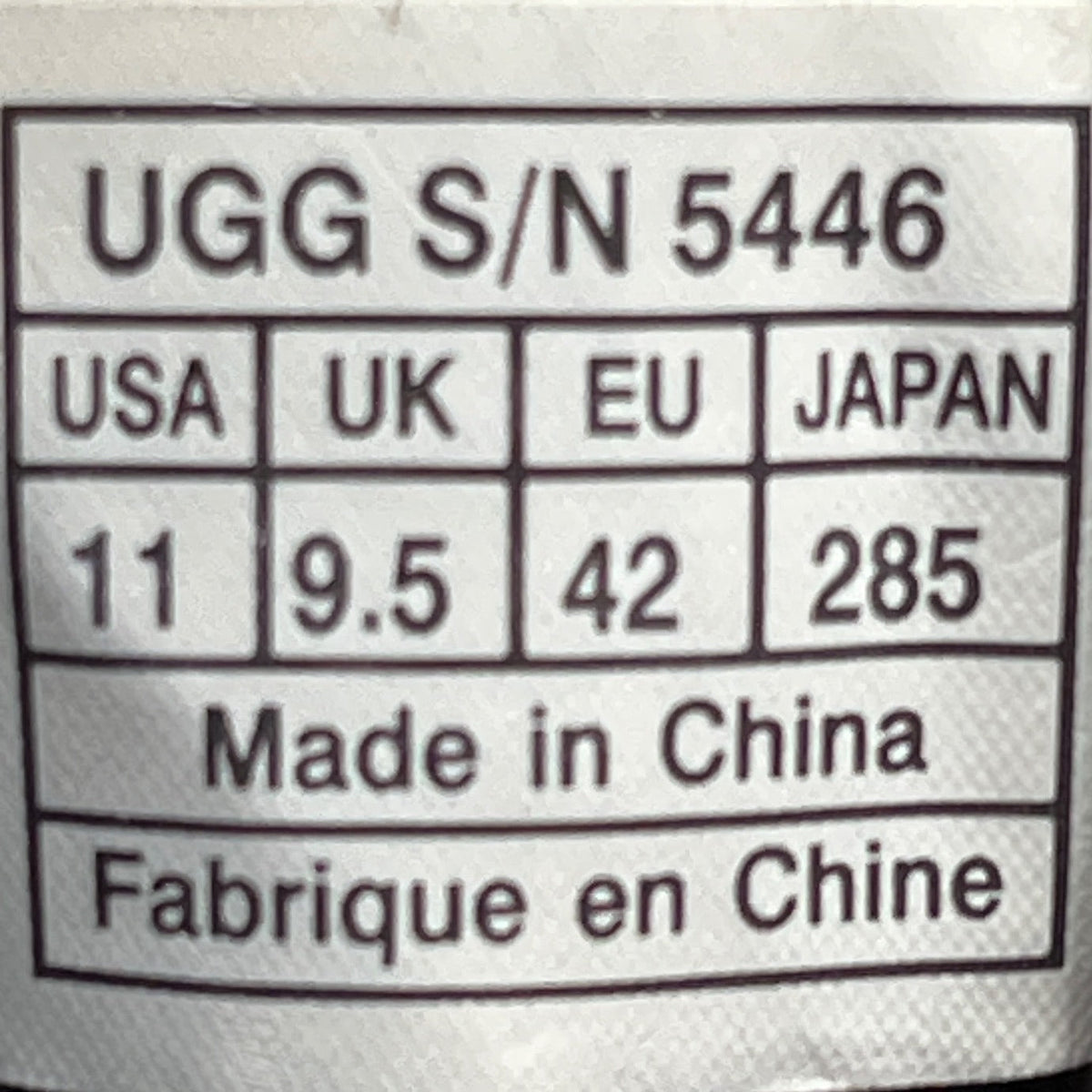 UGG Men’s Brown Waterproof Leather W/ Sheepskin Collar Winter Boots Size 11-New