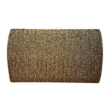 G. Castellari Gold Glitter With Metallic Accents Milano Evening Clutch Purse