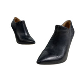 Via Spiga Womens Black Leather Pointed Toe Ankle Booties Size 6.5M
