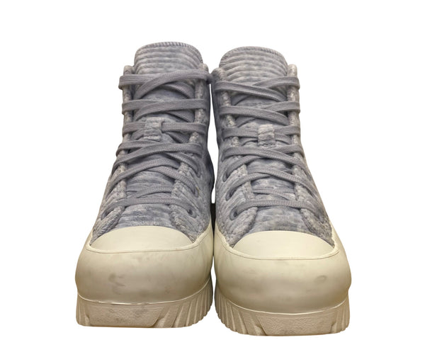 Converse Women’s Light Blue Chuck Taylor All Star Lugged 2.0 Velour Sneakers Sz 8