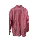 Tommy Hilfiger Mens Red Cotton Button-Down Shirt Regular Fit Gingham Check 15.5 32-33
