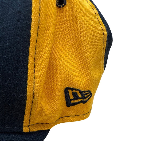 Pittsburgh Steelers NFL New Era 59Fifty Cap Sz 7 5/8 Black & Gold Embroidered