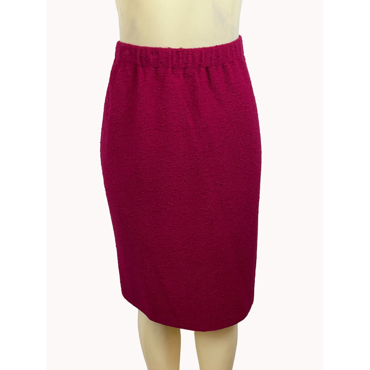 St. John Women's Red Pencil Skirt Size 14
