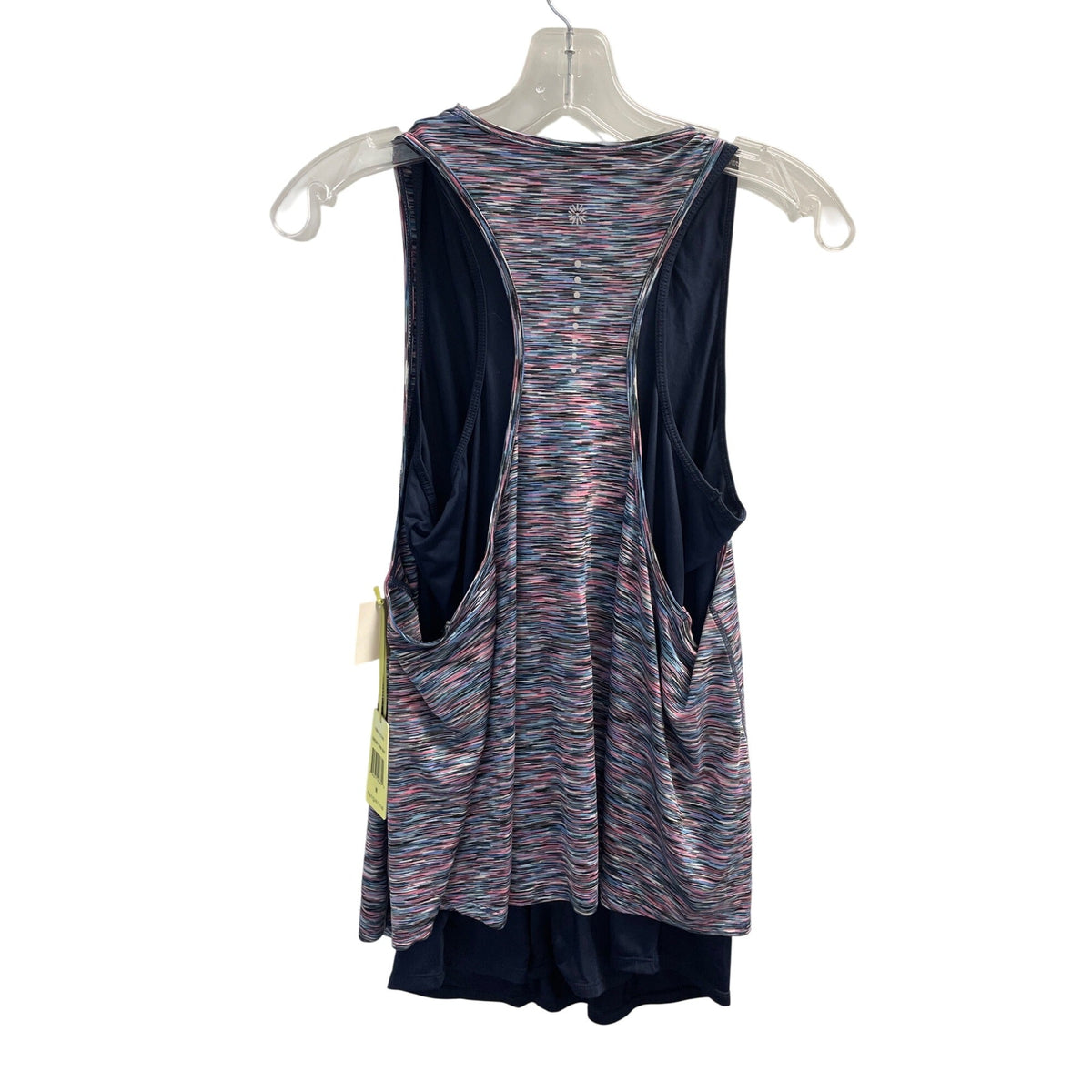 Tangerine Womens Multicolor Tank Top Medium Lightweight Sleeveless Athletic Wear