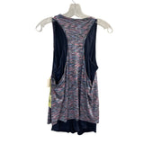 Tangerine Womens Multicolor Tank Top Medium Lightweight Sleeveless Athletic Wear
