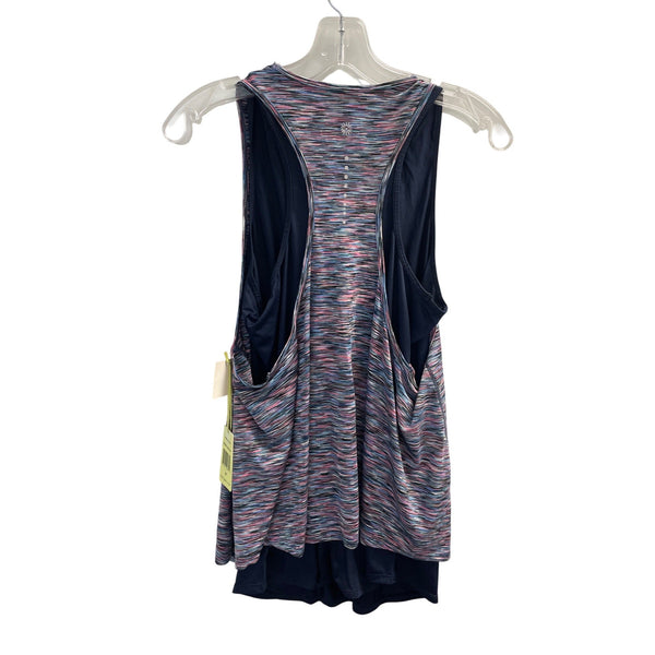 Tangerine Womens Multicolor Tank Top Medium Lightweight Sleeveless Athletic Wear