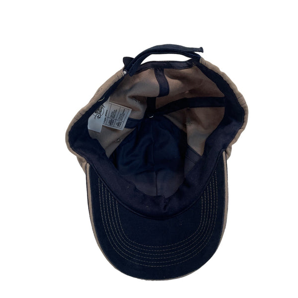 Disney Mens Brown Hat Mickey Baseball Cap Sz 57-62cm