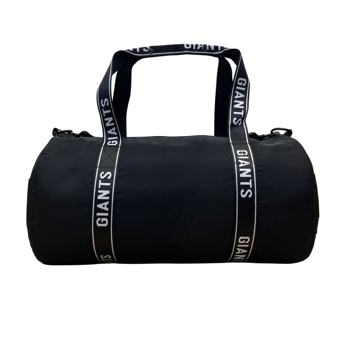 Wear Men’s Black & White  NFL NY Giants Team Logo Branding Travel Duffel Bag