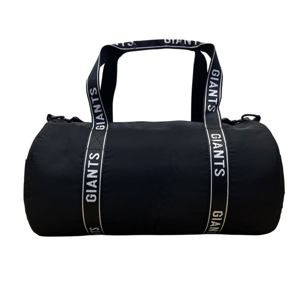 Wear Men’s Black & White  NFL NY Giants Team Logo Branding Travel Duffel Bag