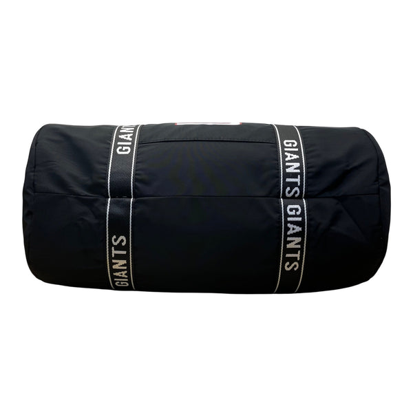 Wear Men’s Black & White  NFL NY Giants Team Logo Branding Travel Duffel Bag