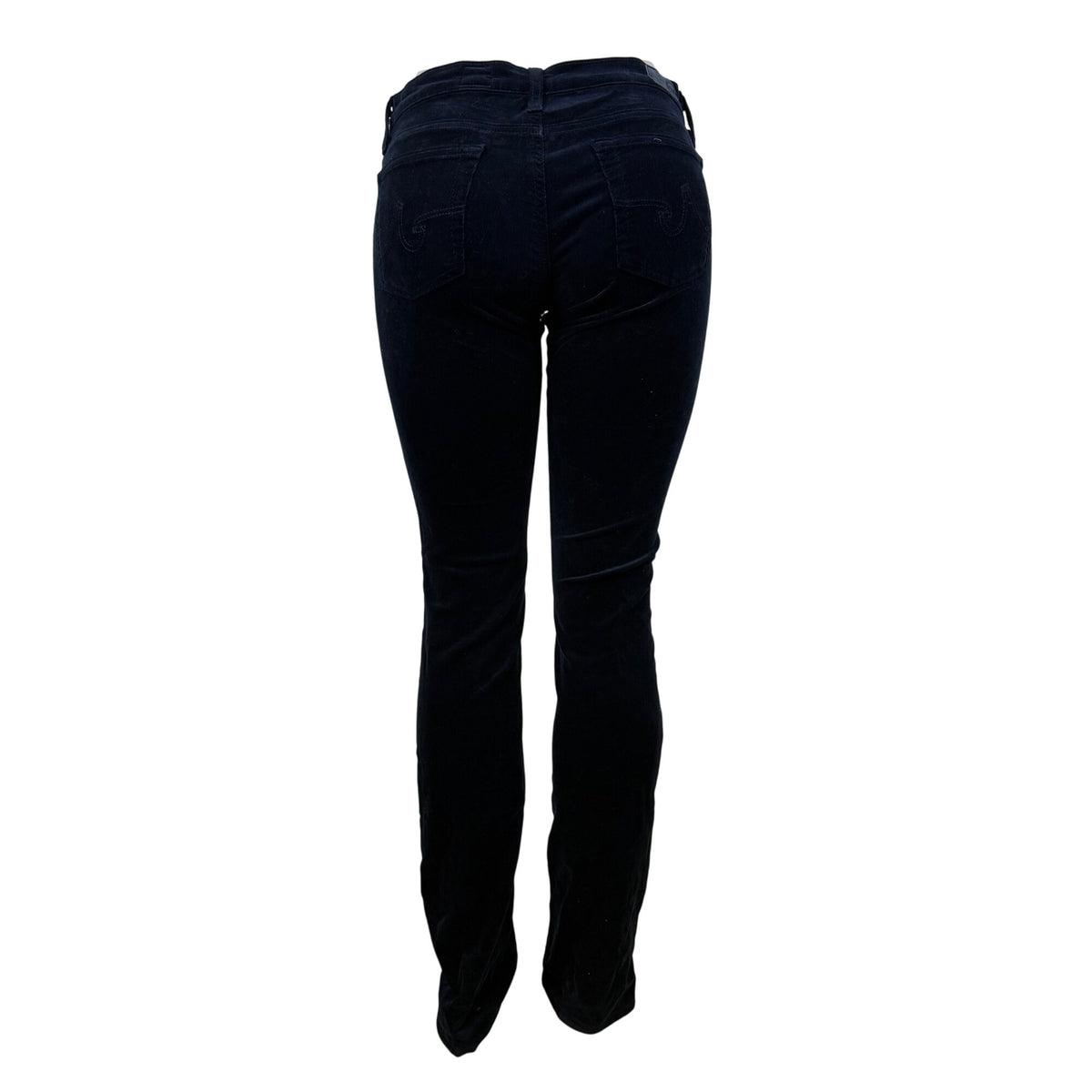 The Ballad Adriano Goldschmied Women's Black Pants Low Rise Slim Bootcut Sz 27R