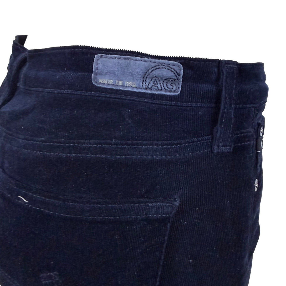 The Ballad Adriano Goldschmied Women's Black Pants Low Rise Slim Bootcut Sz 27R