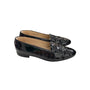 Claudio De Lorena Mens Black Leather Dress Shoes Size 10.5 Made In Spain