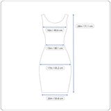 Meshki Faux Leather Strap Mini Dress Size M/L