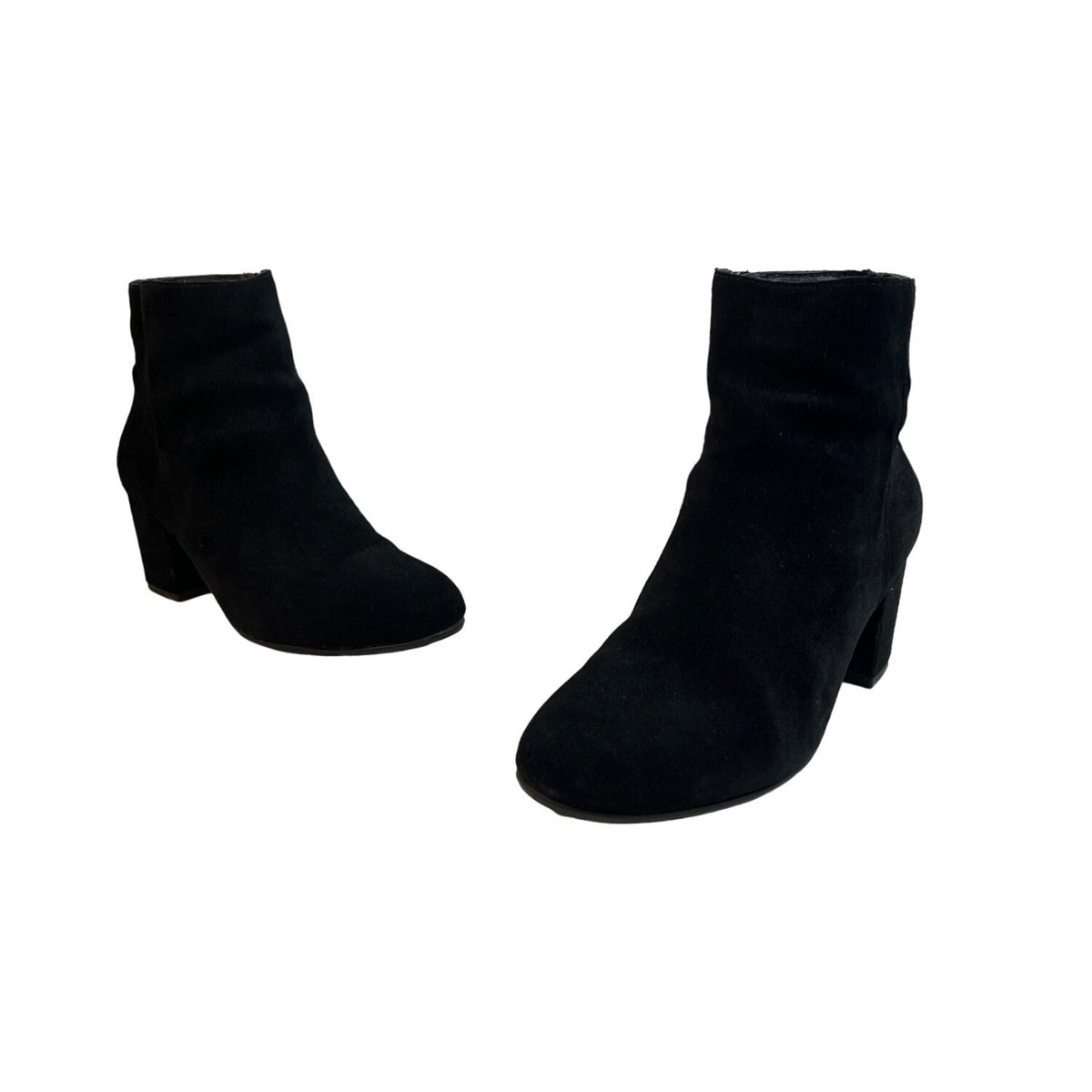 Steve Madden Women's Black Suede Holster Booties Sz 7B