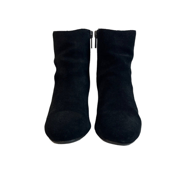 Steve Madden Women's Black Suede Holster Booties Sz 7B
