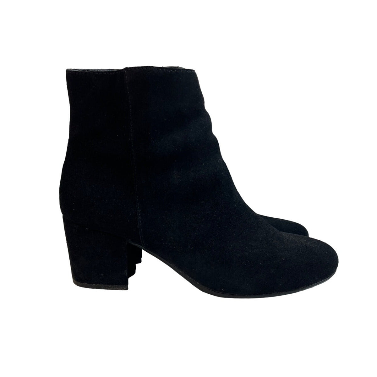 Steve Madden Women's Black Suede Holster Booties Sz 7B