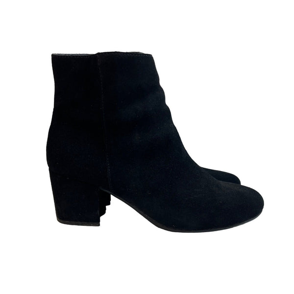 Steve Madden Women's Black Suede Holster Booties Sz 7B