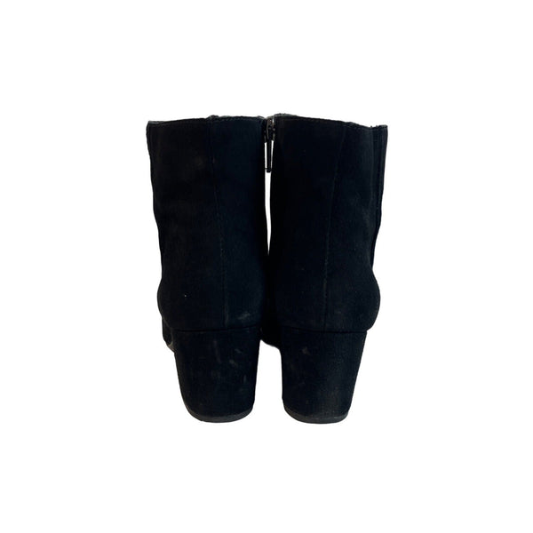 Steve Madden Women's Black Suede Holster Booties Sz 7B