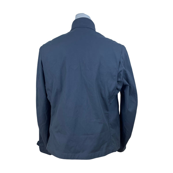 Banana Republic Mens Blue Acrylic Jacket Large Lightweight Zip-Up