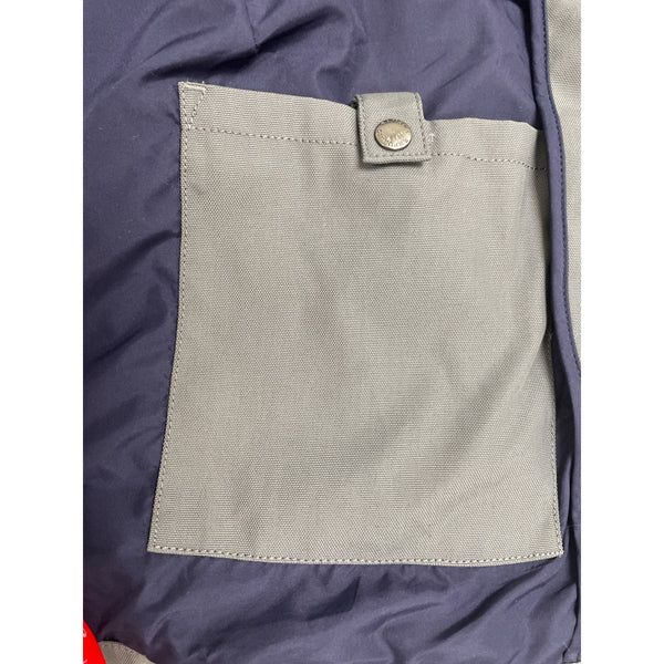 Banana Republic Mens Blue Acrylic Jacket Large Lightweight Zip-Up