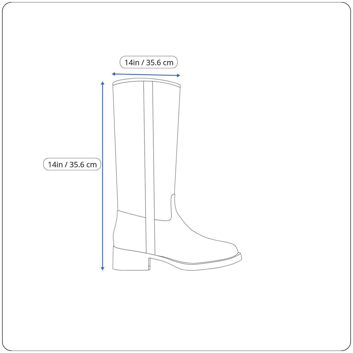 Calvin Klein Women’s Black Leather With Metal Buckles  Knee-High Boots Size 6M