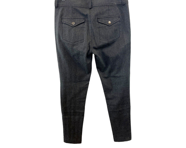 Armani Exchange Women's Gray Herringbone Modern Pants Sz 2
