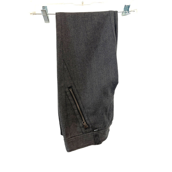 Armani Exchange Women's Gray Herringbone Modern Pants Sz 2