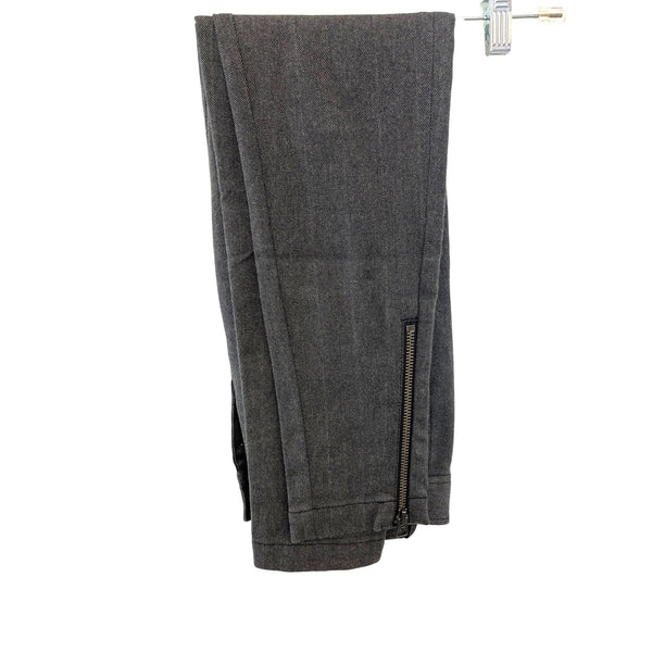 Armani Exchange Women's Gray Herringbone Modern Pants Sz 2