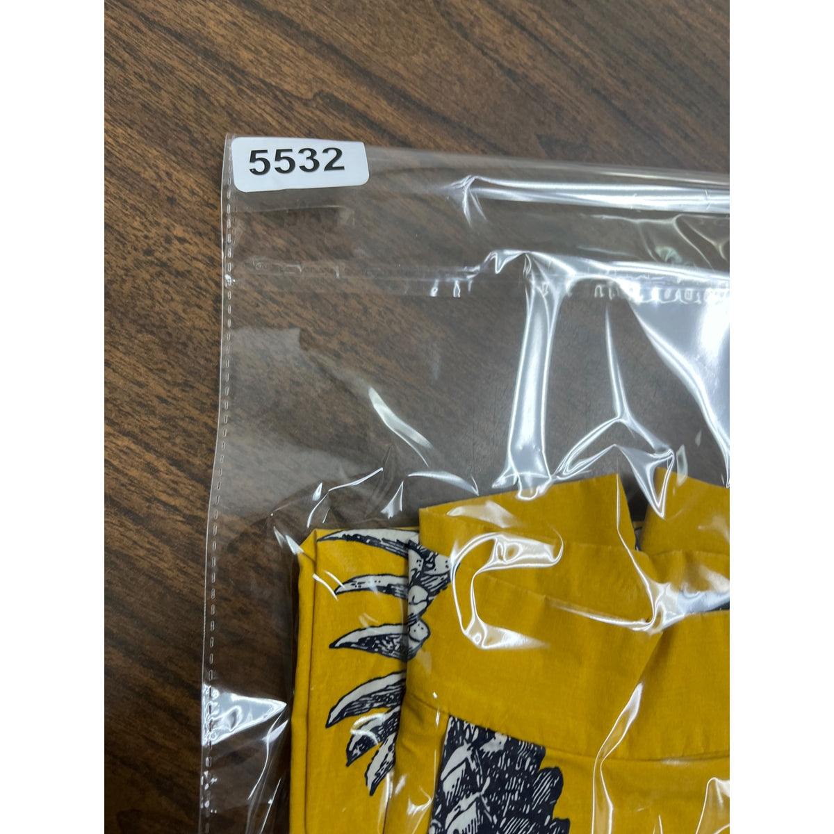 Ann Taylor Womens Yellow Pineapple Print Cotton Spandex Midi Skirt Size 0P