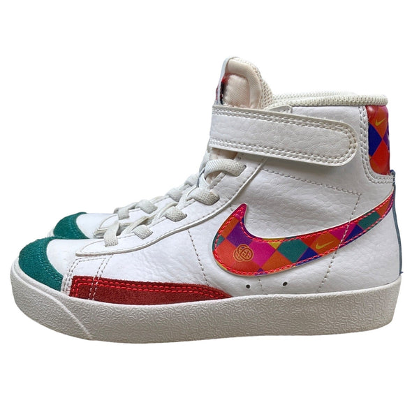 Nike Youth Boy's White Chinese New Year Blazer Mid 77 Hi Top Sneakers Sz 11C