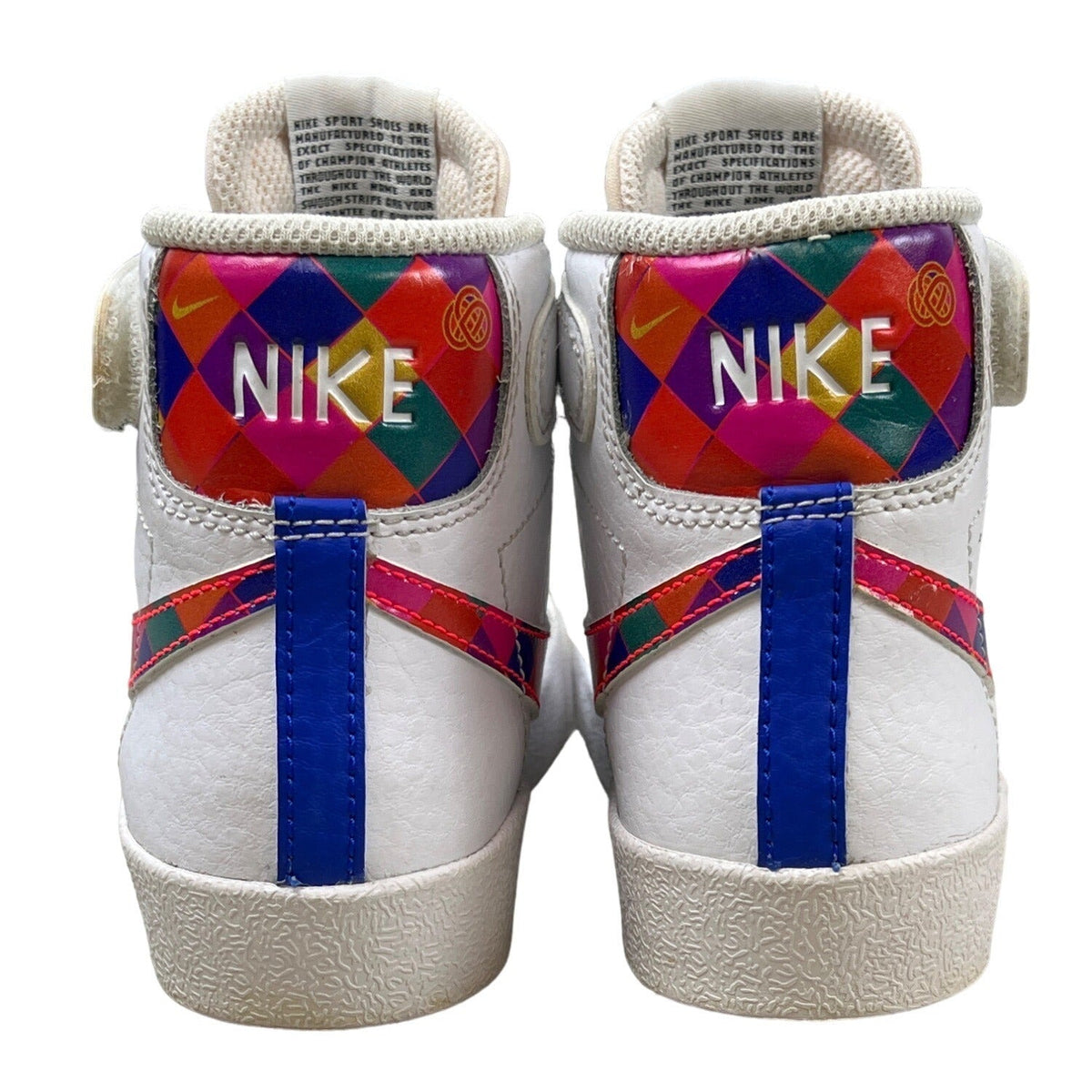 Nike Youth Boy's White Chinese New Year Blazer Mid 77 Hi Top Sneakers Sz 11C