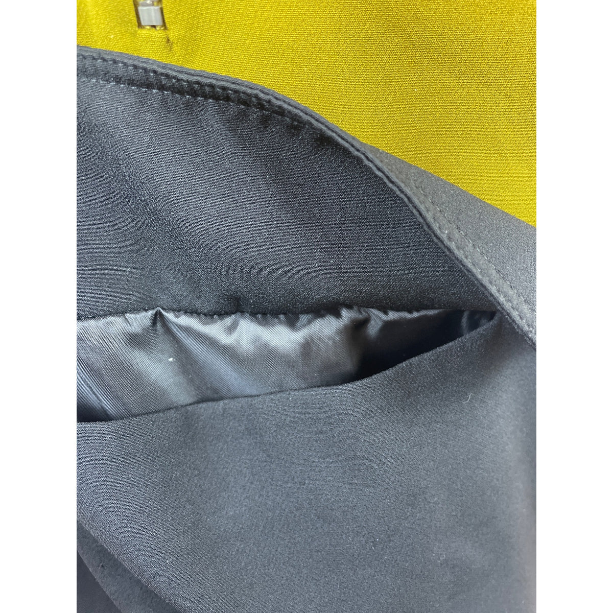 Zara Colorblock Hooded Pullover Jacket With Half Zip & Drawstring Hem Size M