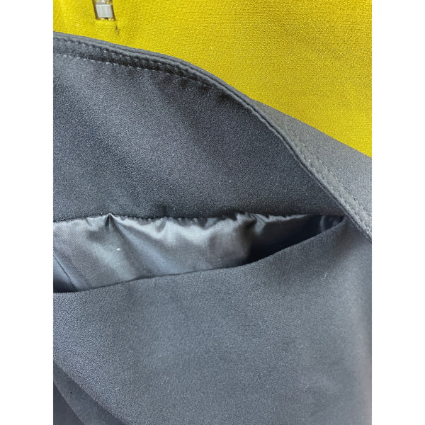 Zara Colorblock Hooded Pullover Jacket With Half Zip & Drawstring Hem Size M