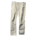 Levis Mens Beige Cotton Straight Leg Casual Pants Size 34